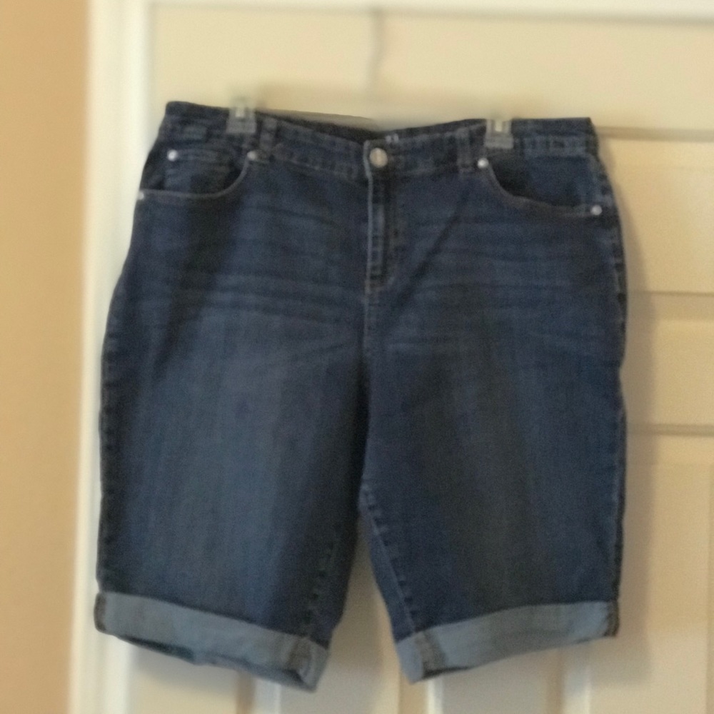 Denim Bermuda short